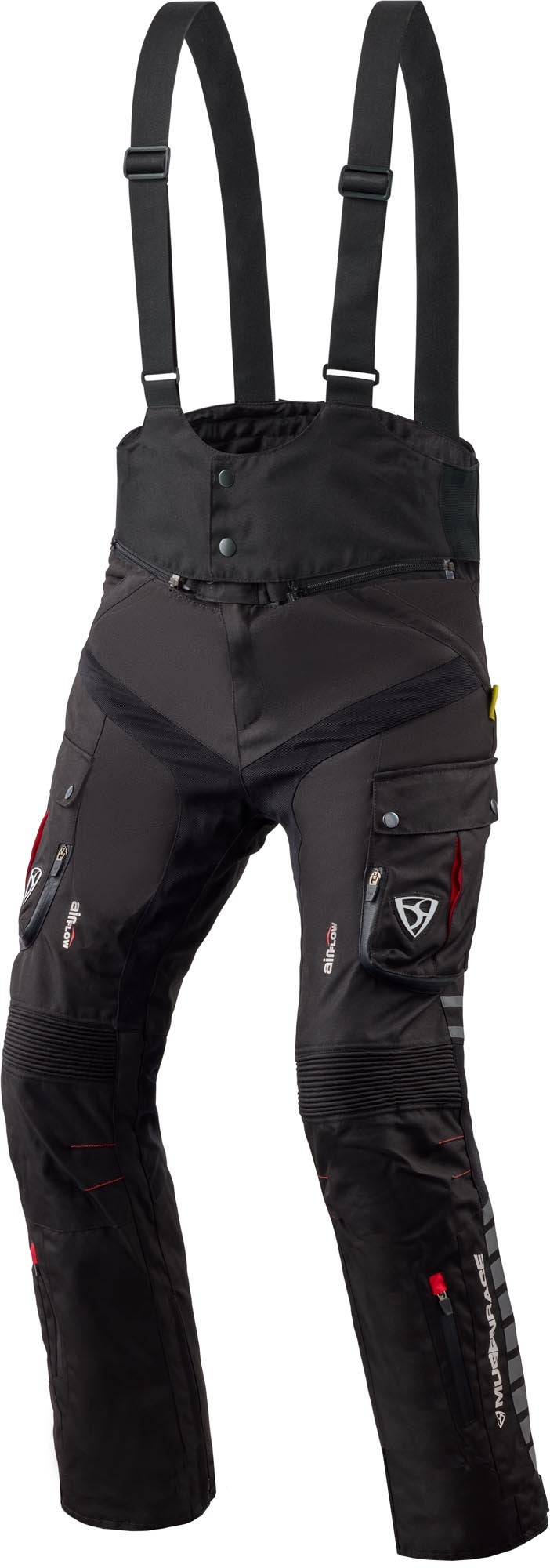 MUGENRACE Viaggiare waterproof Motorcycle Textile Pants black L Figure 1