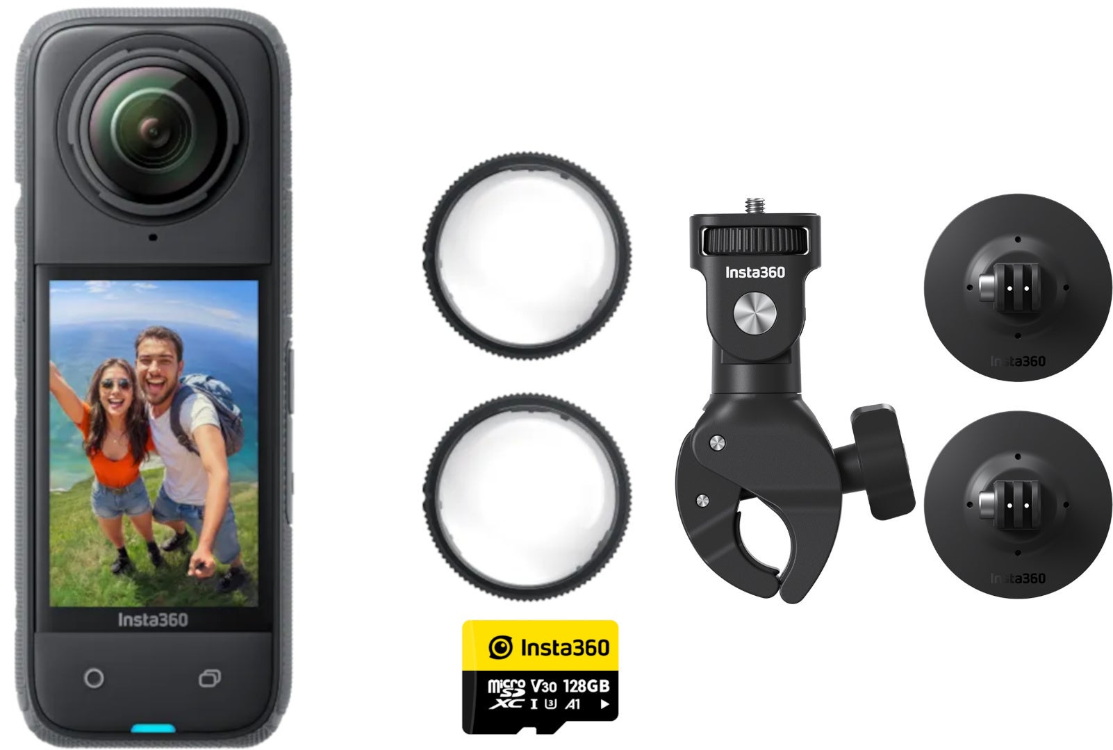 Insta360 X4 Zestaw motocyklowy Rysunek 1