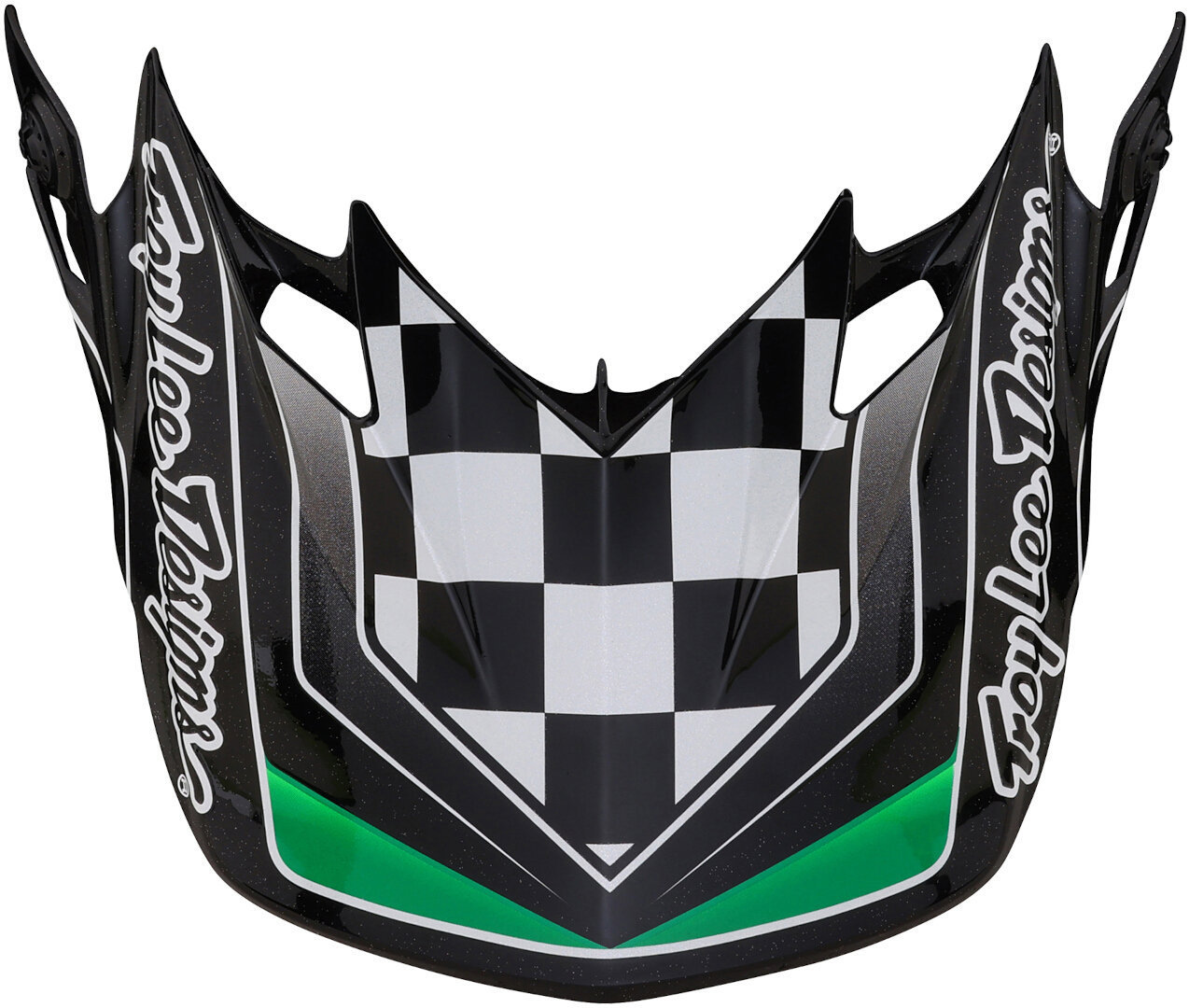 Troy Lee Designs SE4 Polyacrylite Carb MIPS Cască de motocross Negru/Verde/Argintiu XS (54/55) Figura 9