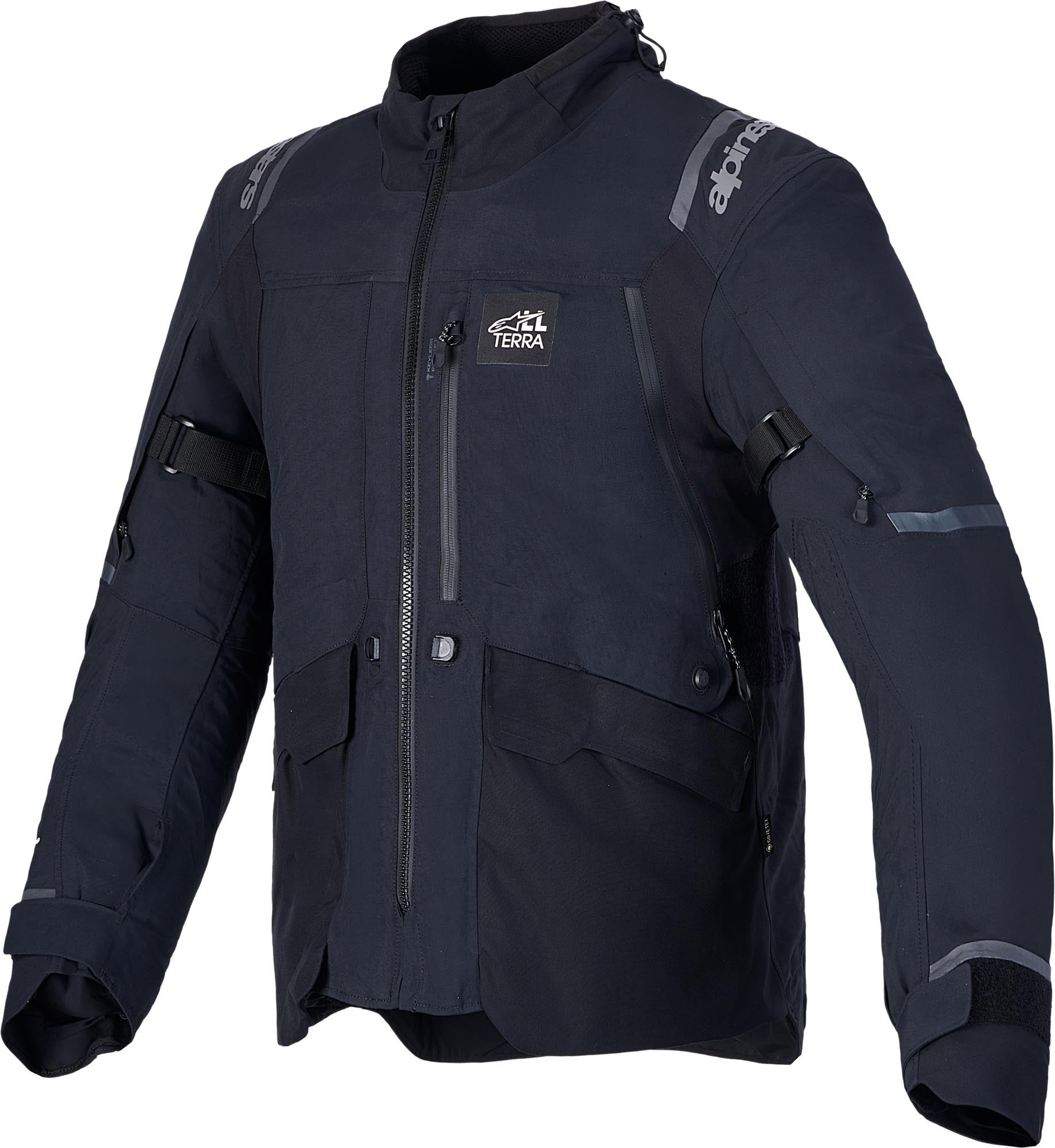 Alpinestars ST-7 V2 2L Gore-Tex vandtæt motorcykel-tekstiljakke Sort XL Figur 1