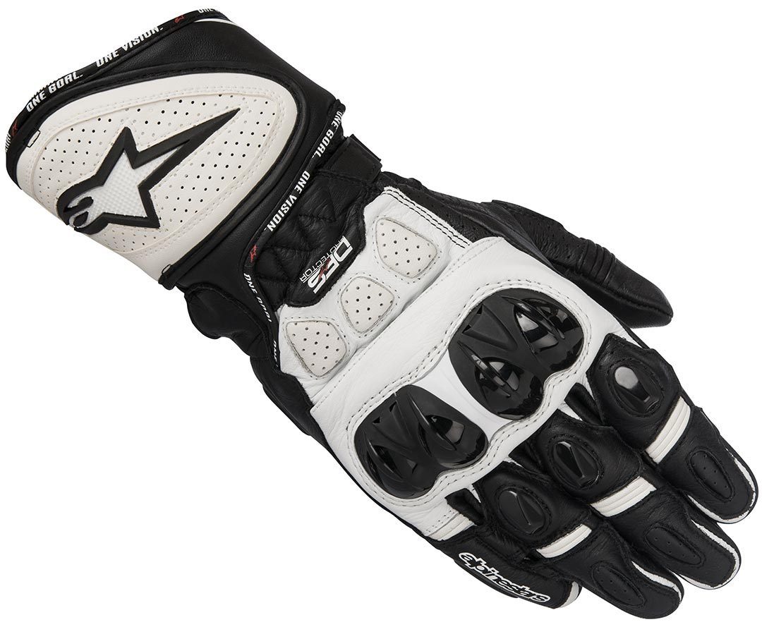 Alpinestars GP Plus R Motorcykel handsker Sort/hvid L Figur 1