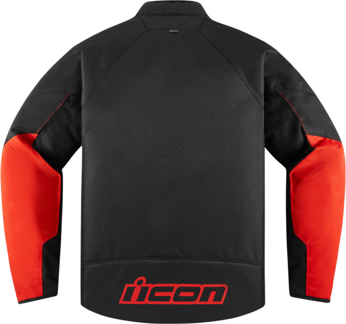 Icon Hooligan Motorcycle Textile Jacket black/red XL Figure 2
