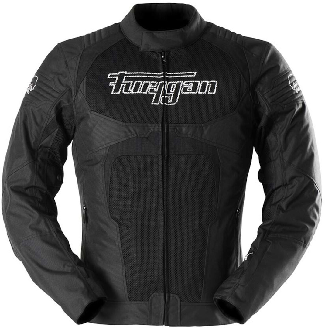 Furygan WB08 Vented+ Motorrad Textiljacke schwarz/weiß M Abbildung 1