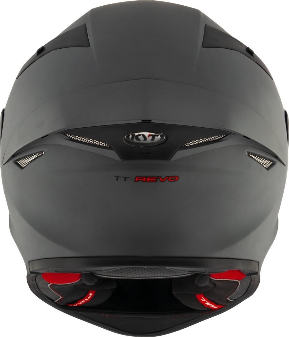 KYT TT-Revo Plain Helm grau matt L (59/60) Abbildung 2