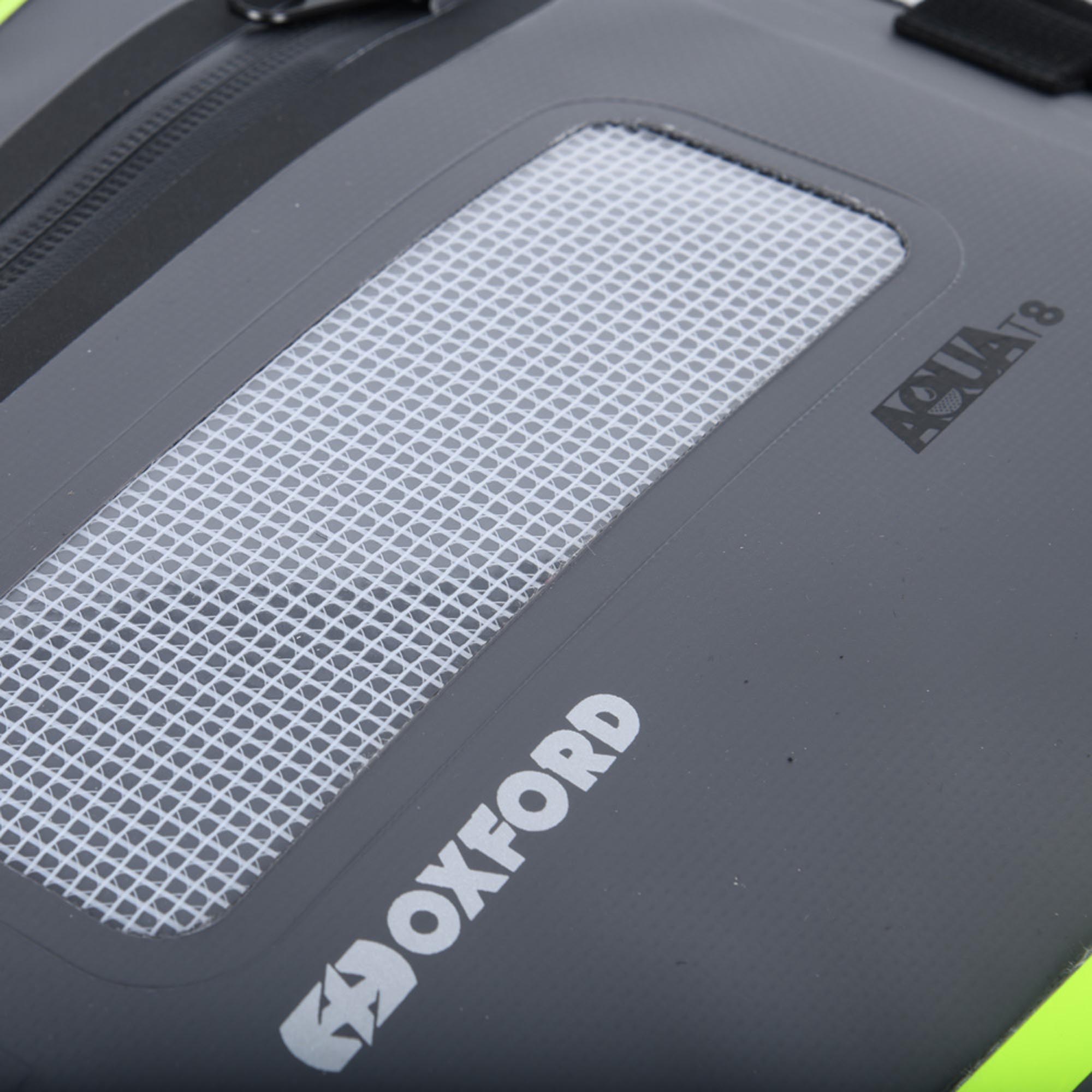 Oxford Aqua T8 Sac de queue noir/gris/jaune fluo Figure 4