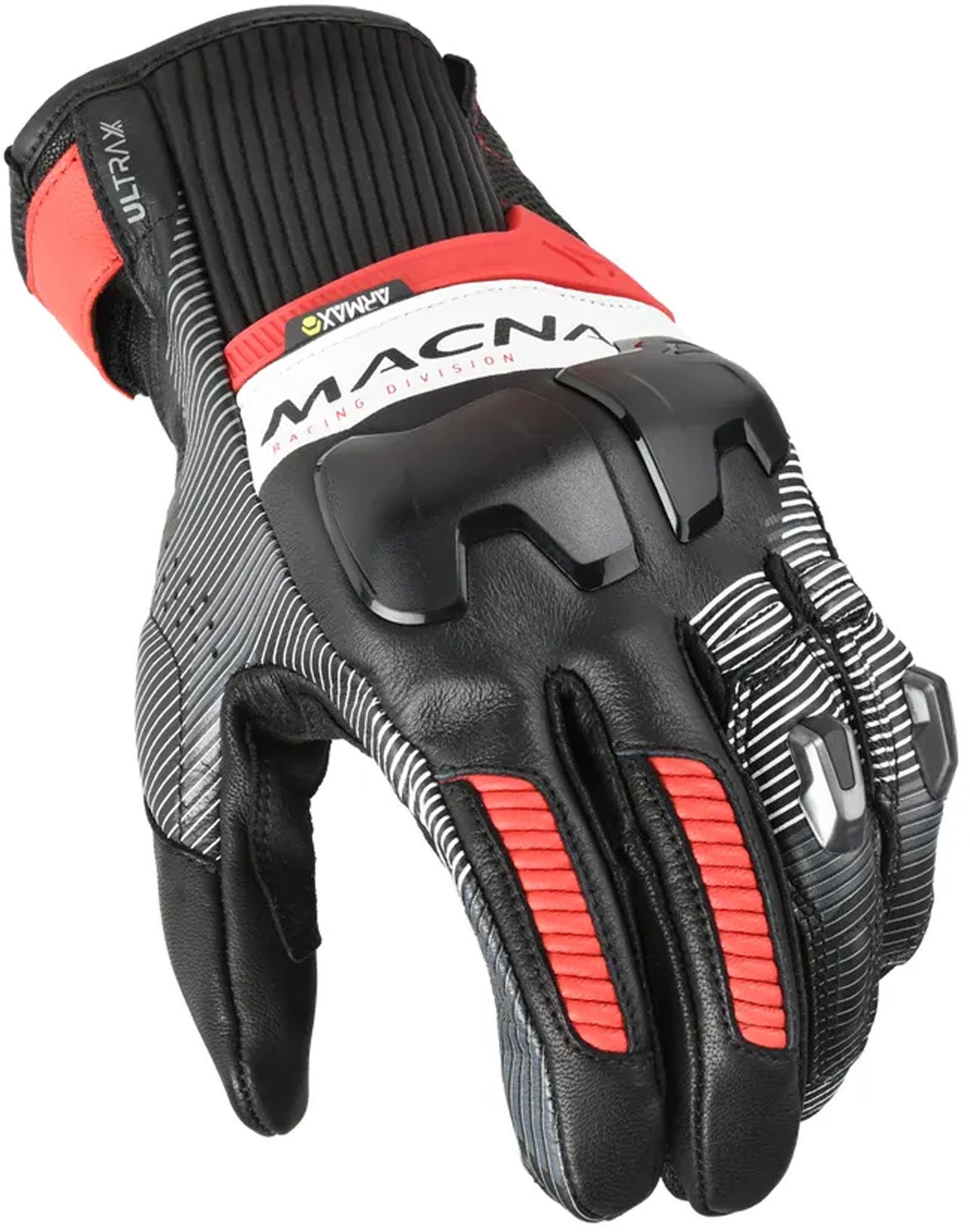 Macna Ultraxx 2.0 Motorcycle Gloves black/red/white L Figure 1