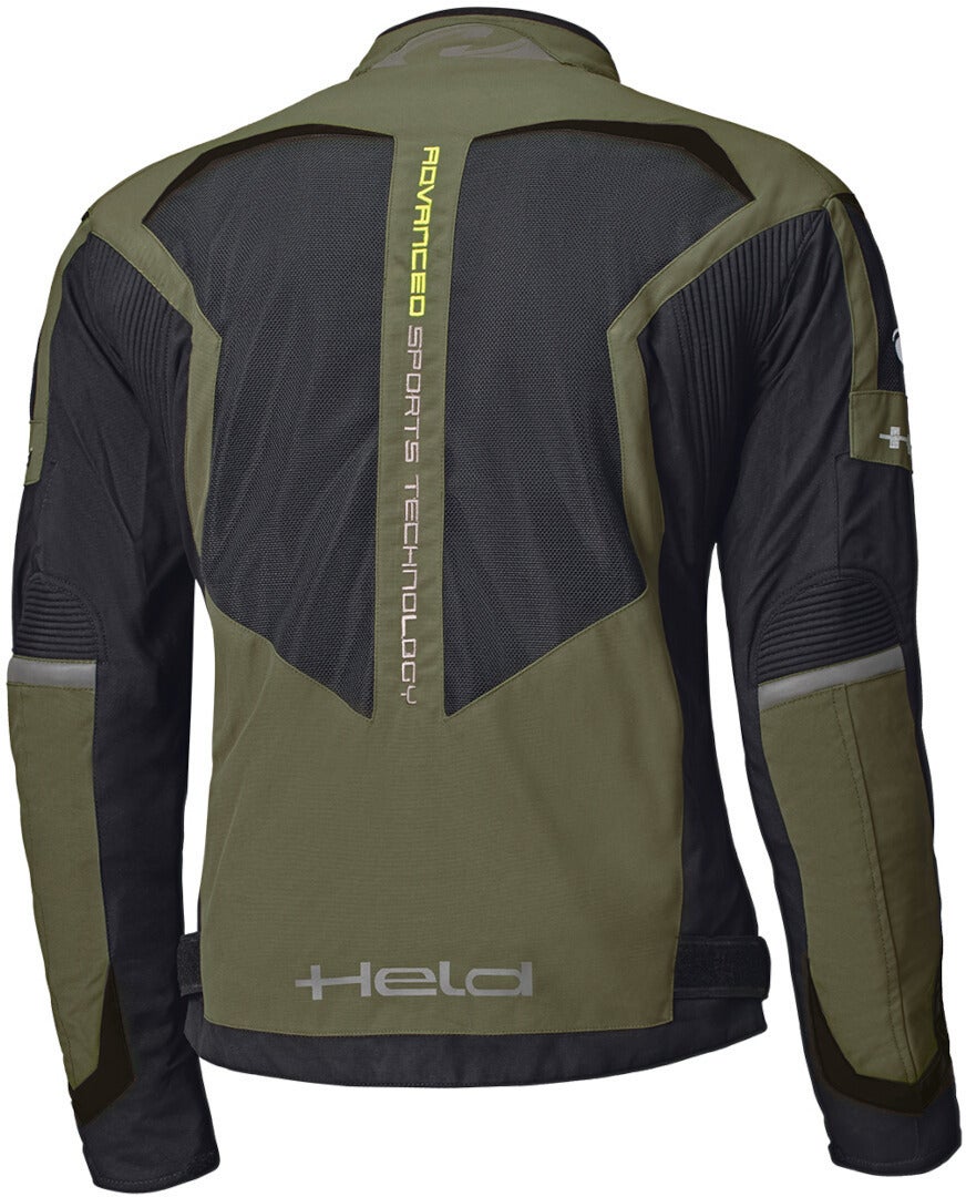 Held Sonic II Mesh Motorcycle Textile Jacket Military Green L Figure 2