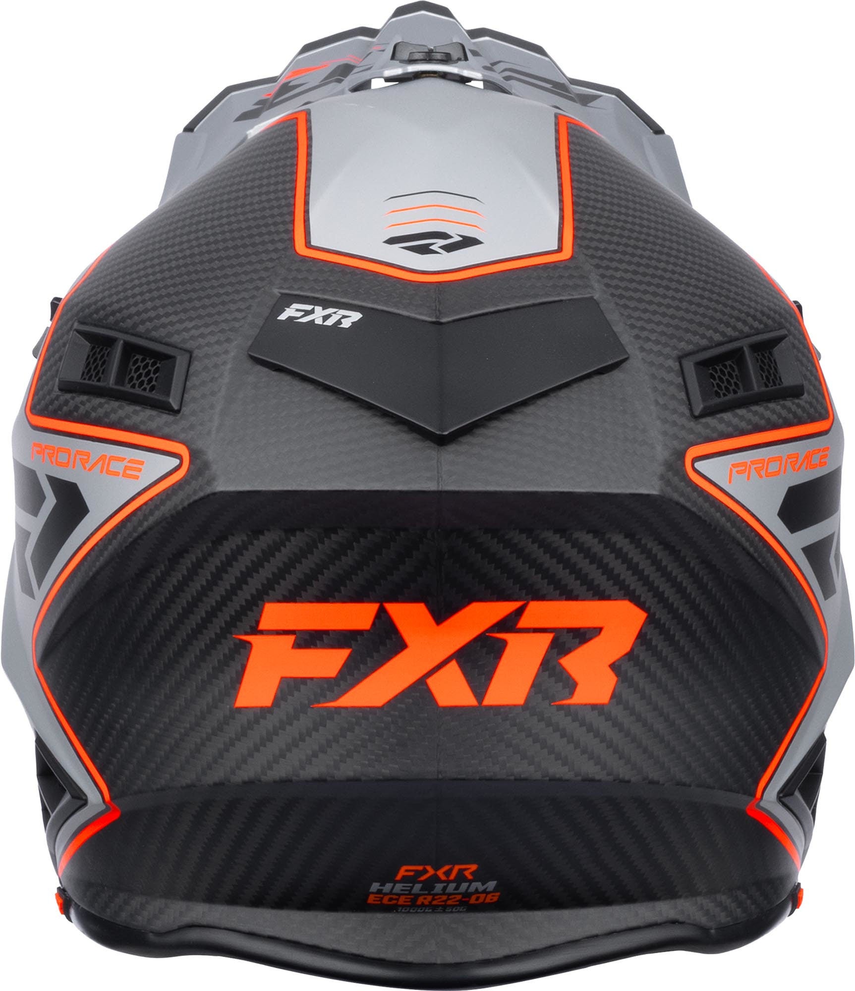FXR Helium Carbon Motocross Helmet black/orange/silver L Figure 5
