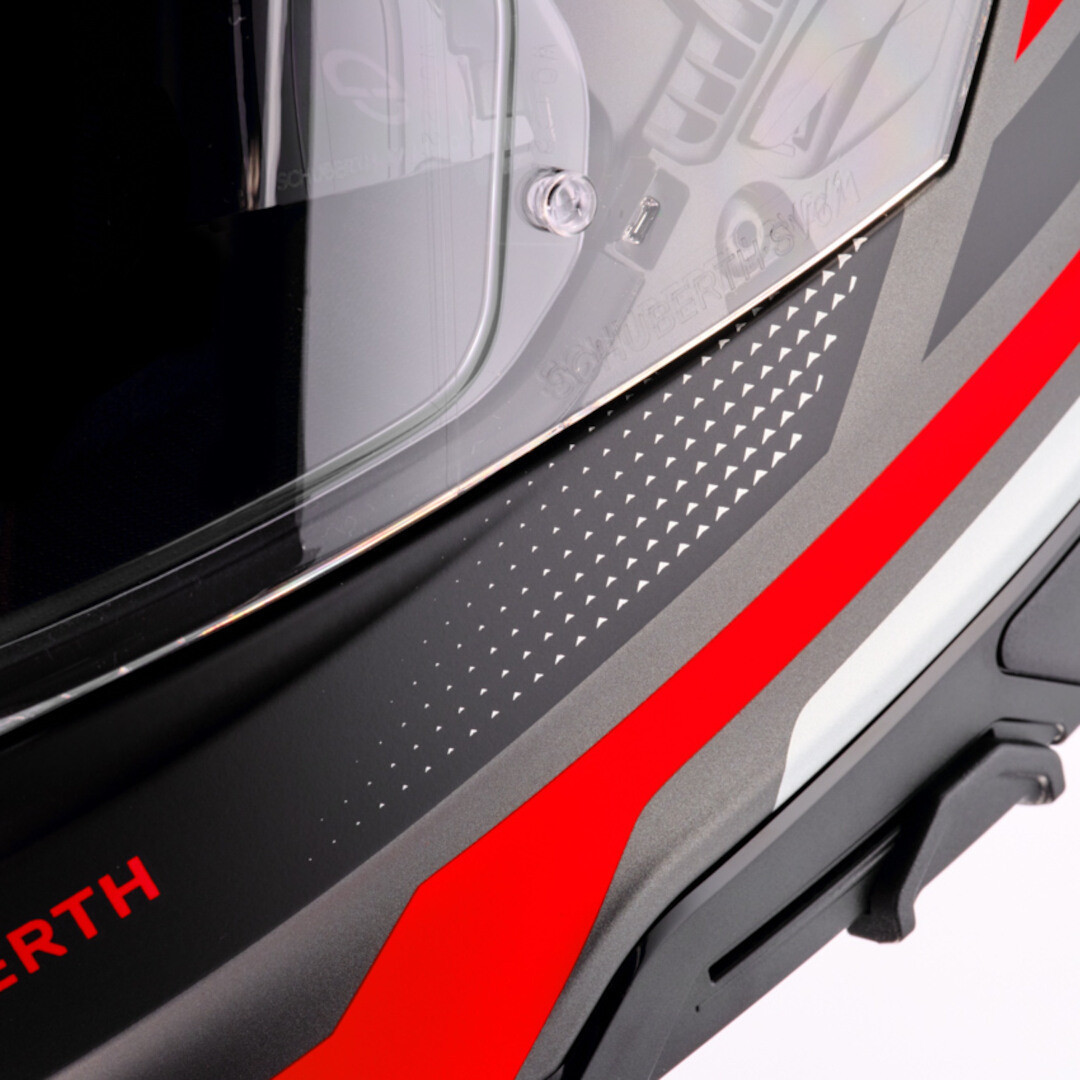 Schuberth S3 Daytona Helm anthrazit/rot L (58/59) Abbildung 6