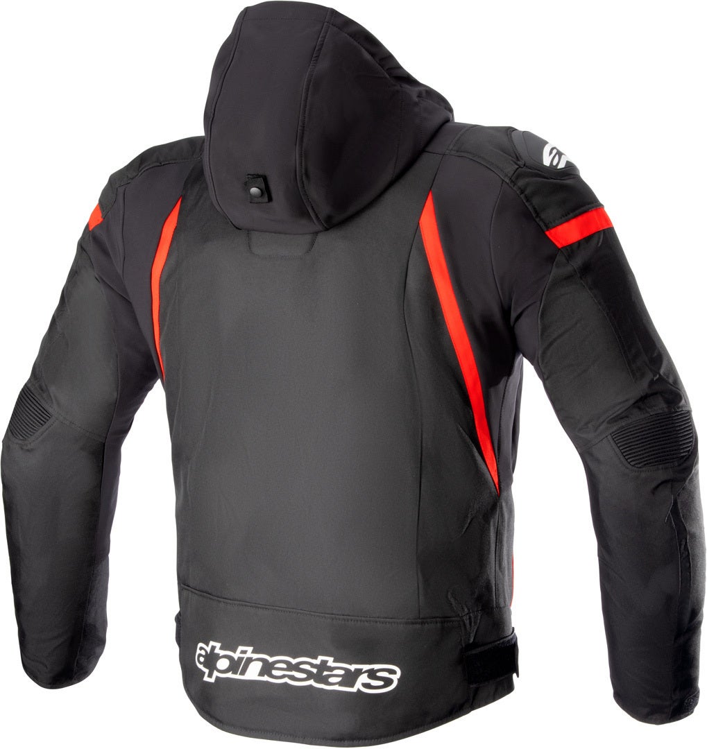 Alpinestars Zaca waterproof Motorcycle Textile Jacket black/red/white 4XL Figure 2