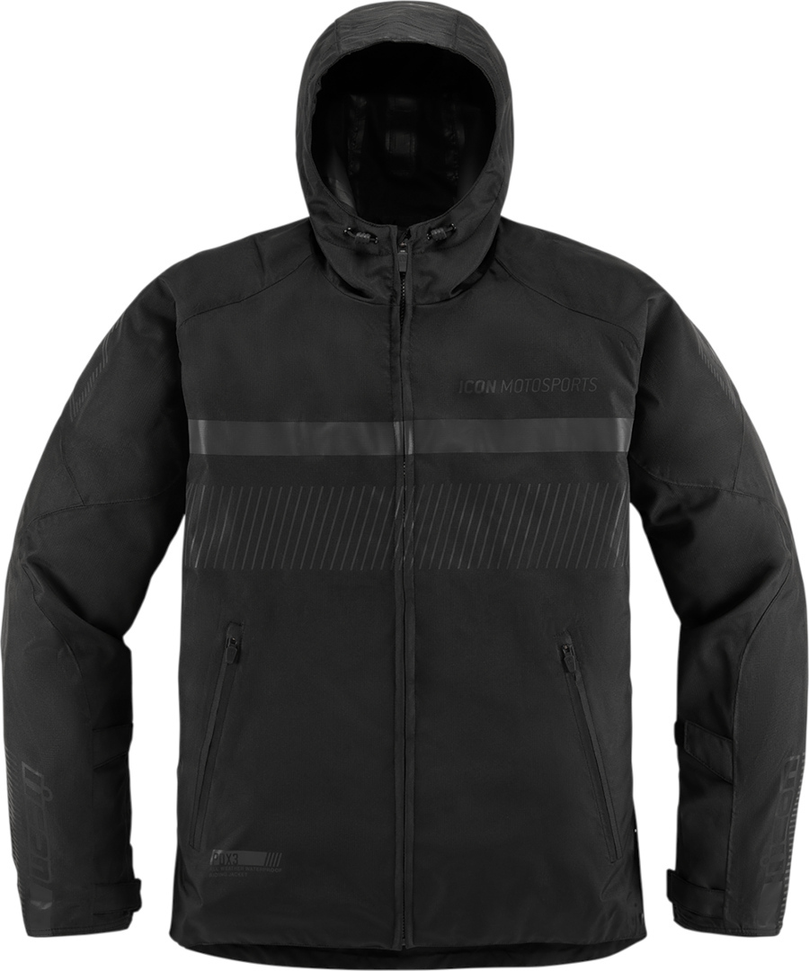 Icon PDX 3 Motorcycle Textile Jacket olive L Figure 3
