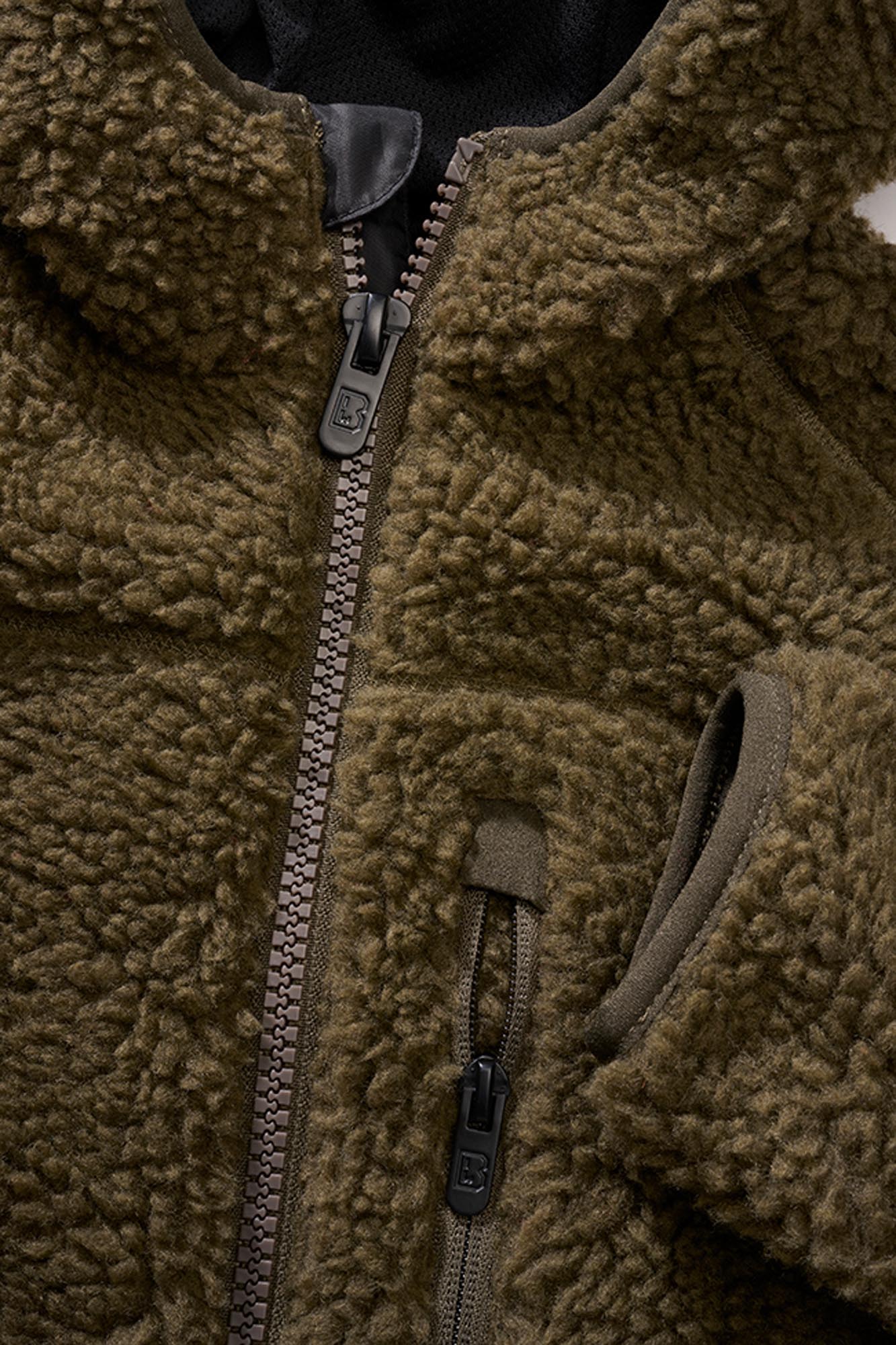 Brandit Teddyfleece Hodded Kids Jacket olive 170-176 Figure 3