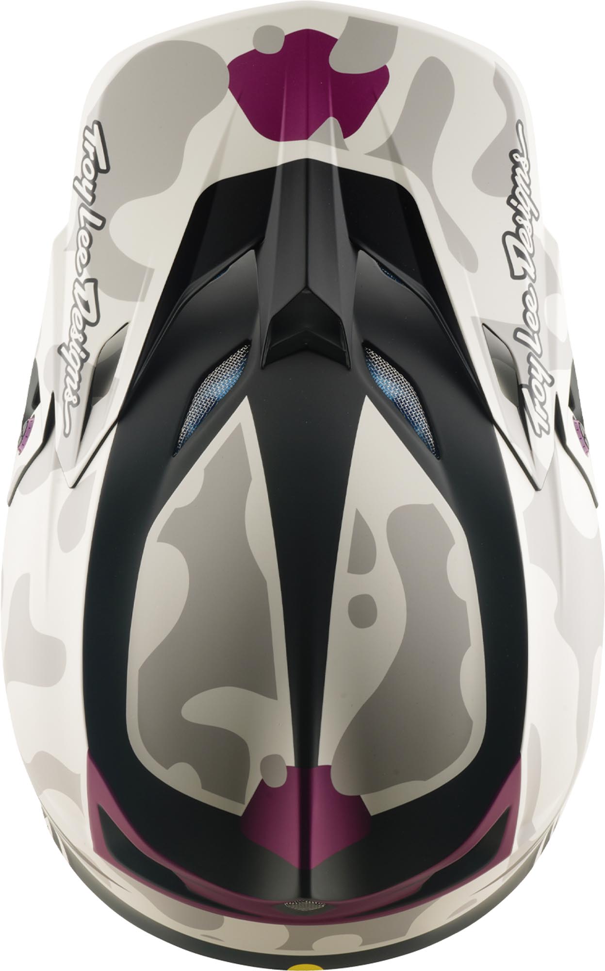 Troy Lee Designs SE5 Composite MIPS Myth Motocross Helm hellgrau L (58/59) Abbildung 8