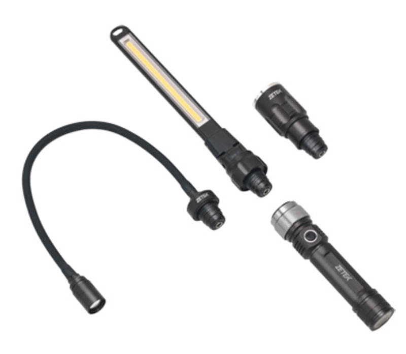 ZECA 3 i 1 LED uppladdningsbar lampa Figur 3