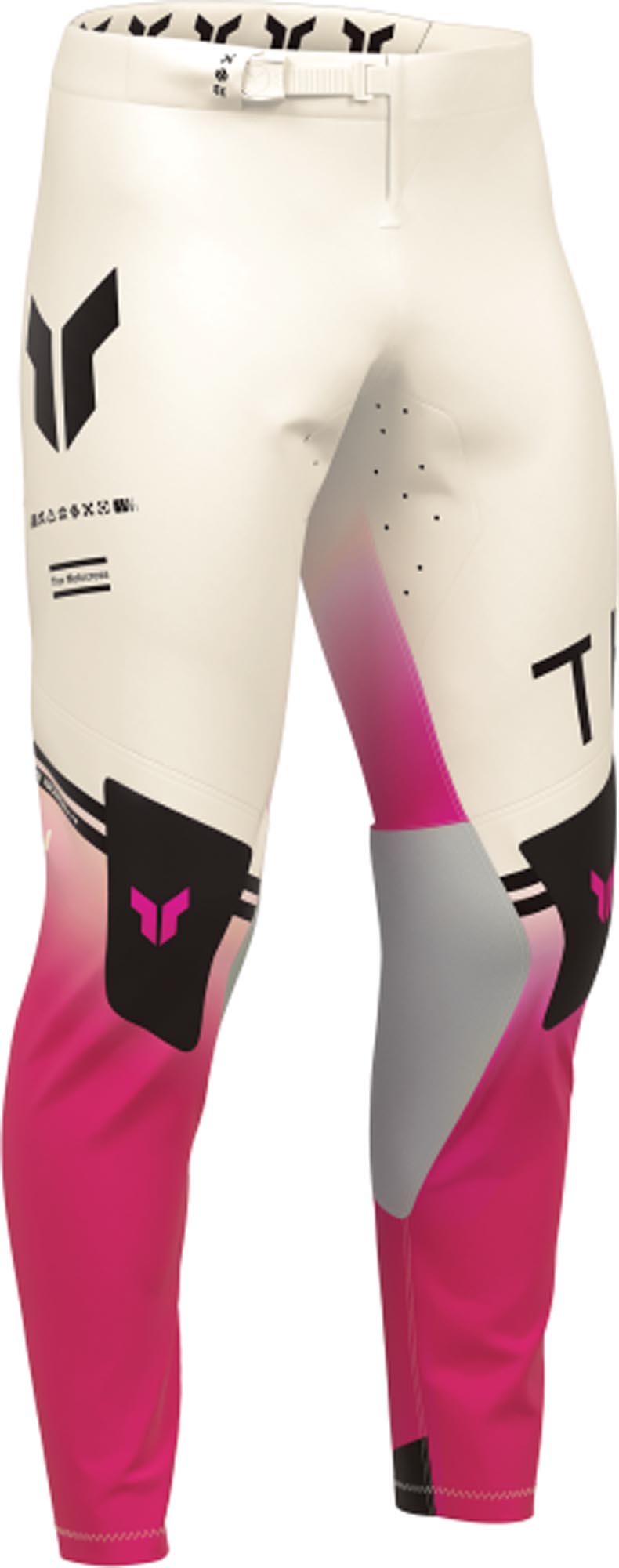 Thor Sportmode Geo Motocrossbroek Wit/roze 32 Figuur 3