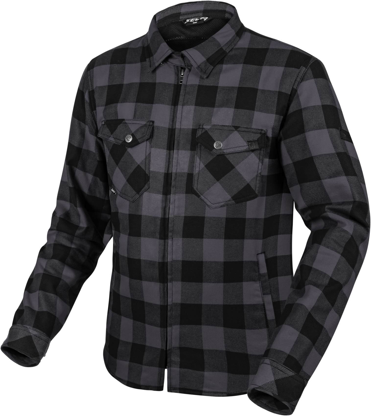 Seca Marshal II Camicia da moto grigio M Figura 1