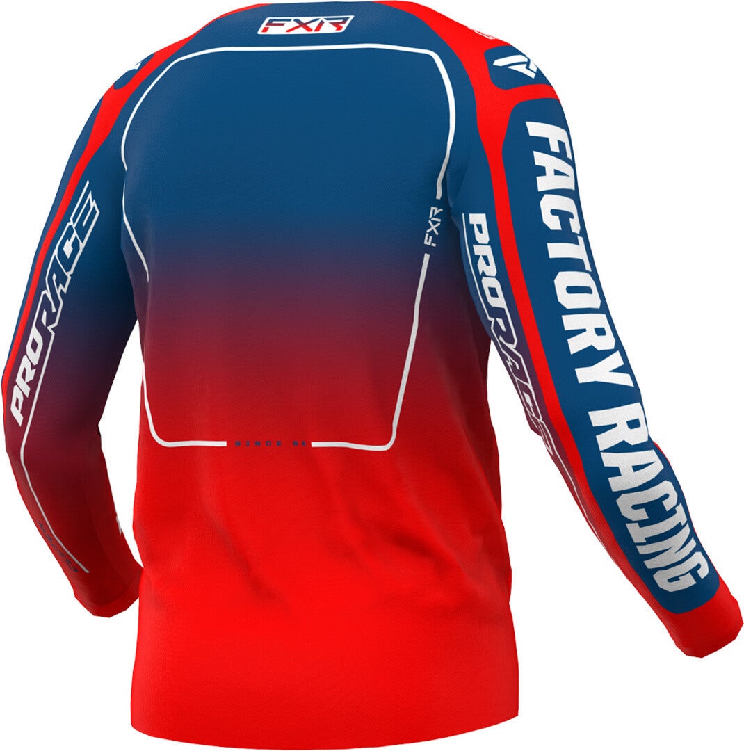 FXR Clutch 2024 Motocross Jersey red/dark blue L Figure 2