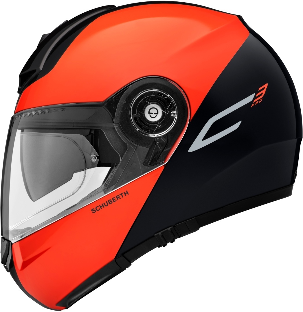 Schuberth C3 Pro Split Helmet black/orange L (58/59) Figure 2