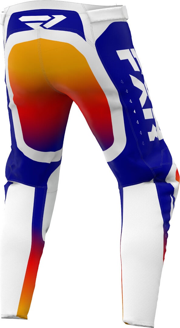FXR Revo Pro LE Motocross Pants orange/white/blue 34 Figure 2