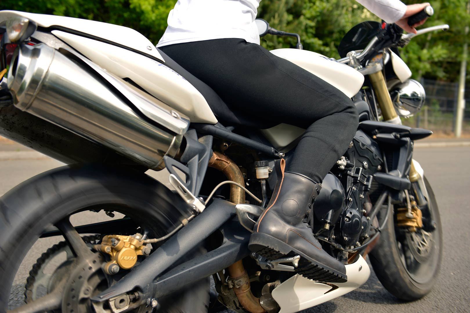 Oxford Super Motorcykel Leggins Sort 18 Lang Figur 7