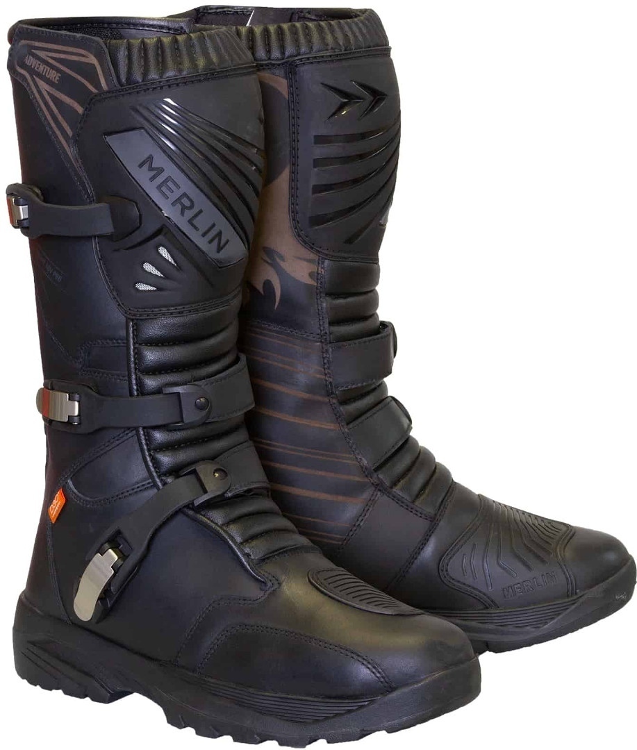 Merlin Mojave Motorcycle Boots black 45 Figure 1