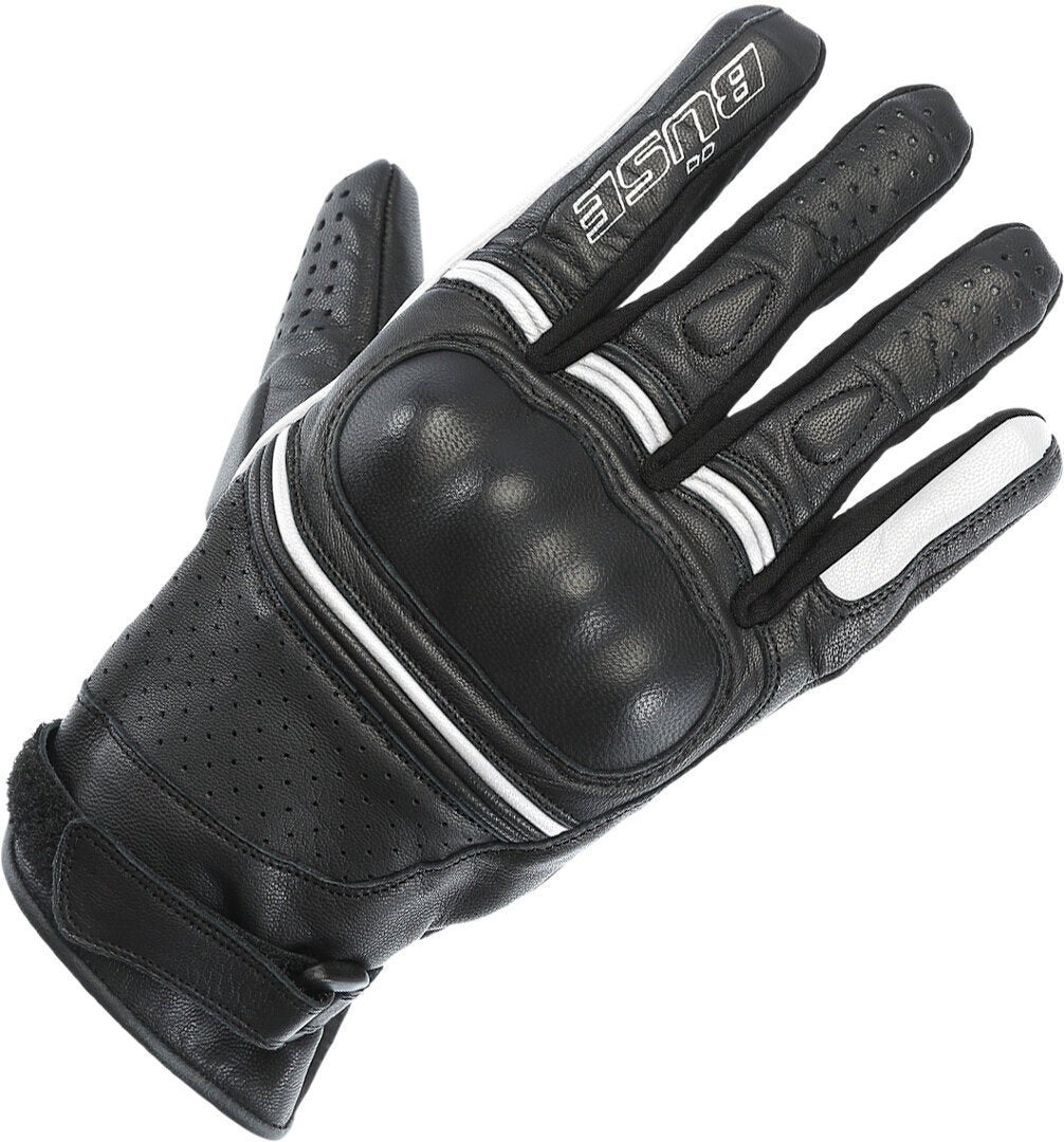 Büse Main Gants de moto de dames Noir/Blanc 8 Figure 1