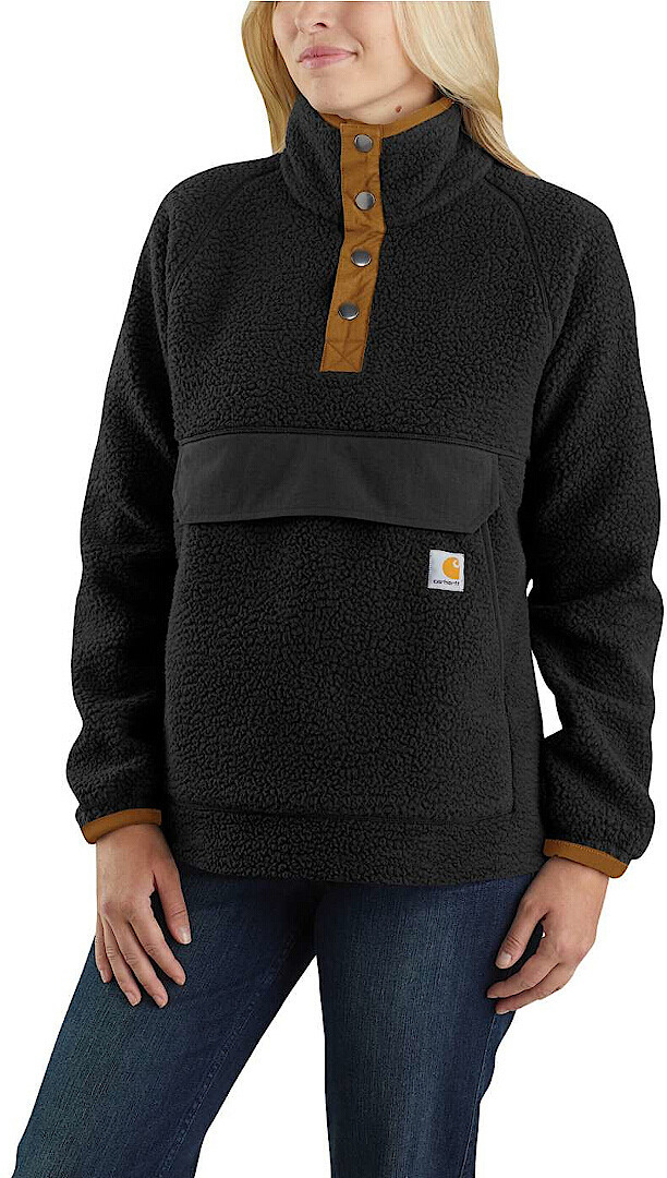 Carhartt Relaxed Fit Fleece Pull dames noir M Figure 2