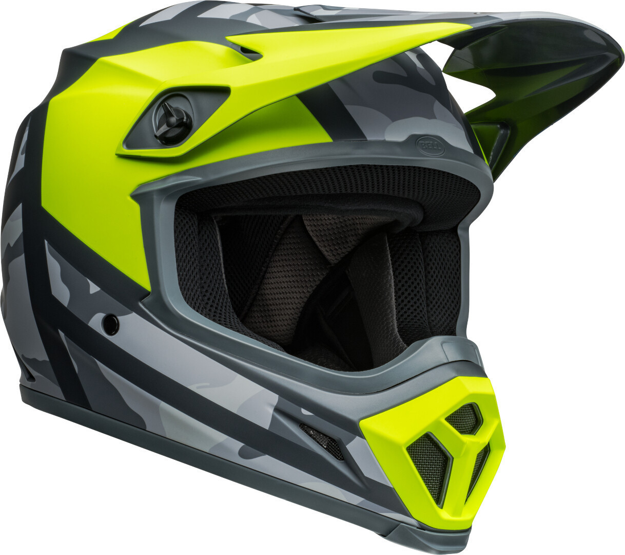 Bell MX-9 MIPS Alter Ego Cască de motocross negru/gri/galben L (59/60) Figura 2
