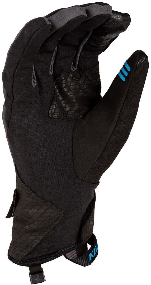 Klim Inversion Gore-Tex Motorcykel Handsker sort/grå/blå S Figur 2
