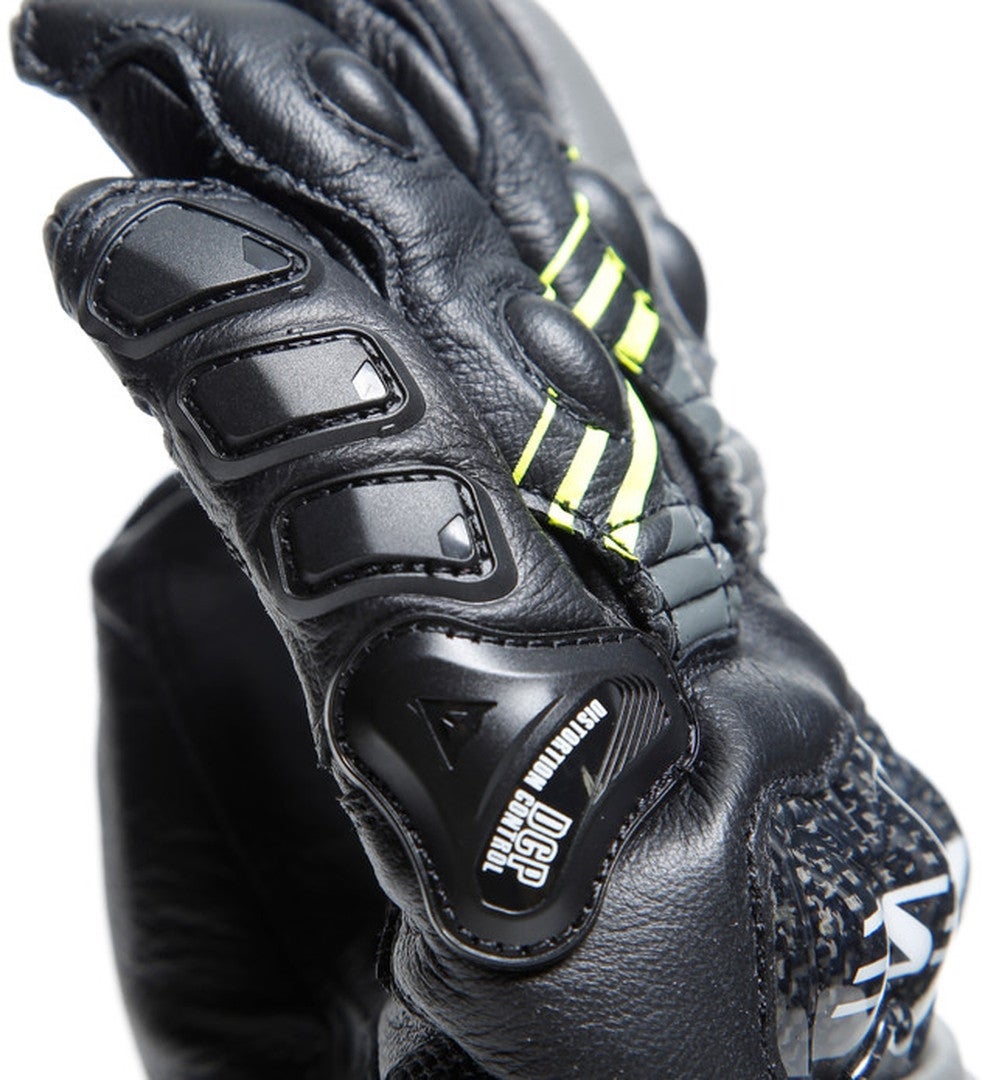 Dainese Druid 4 Motorcykelhandsker sort/grå/gul S Figur 16