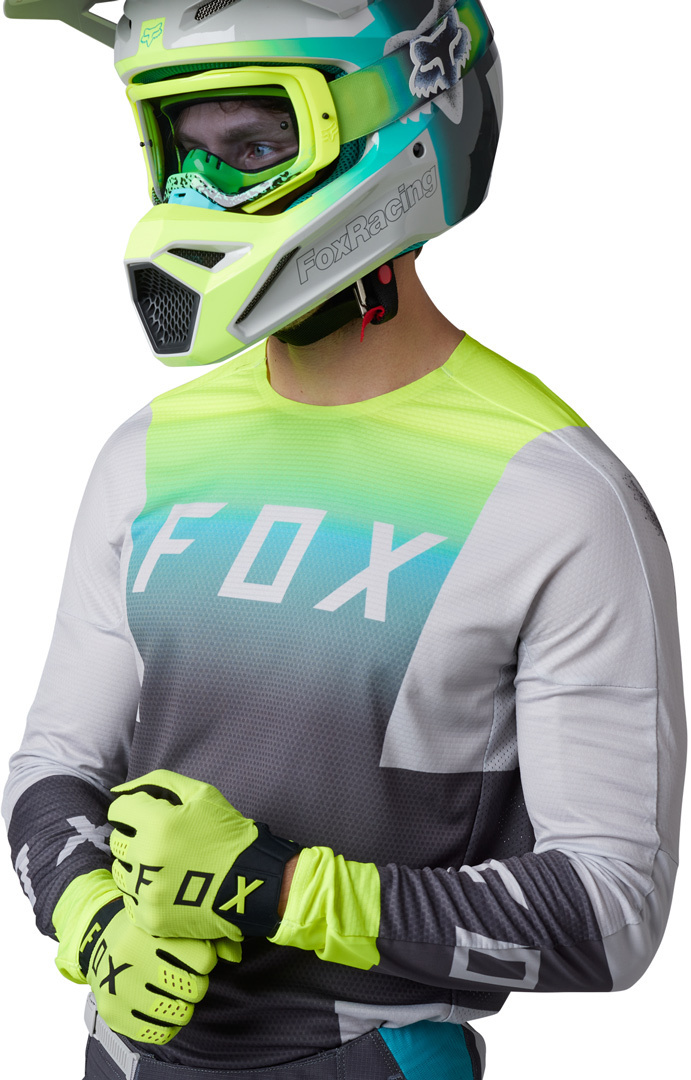 FOX 360 Horyzn Motocross Jersey hellgrau XXL Abbildung 3