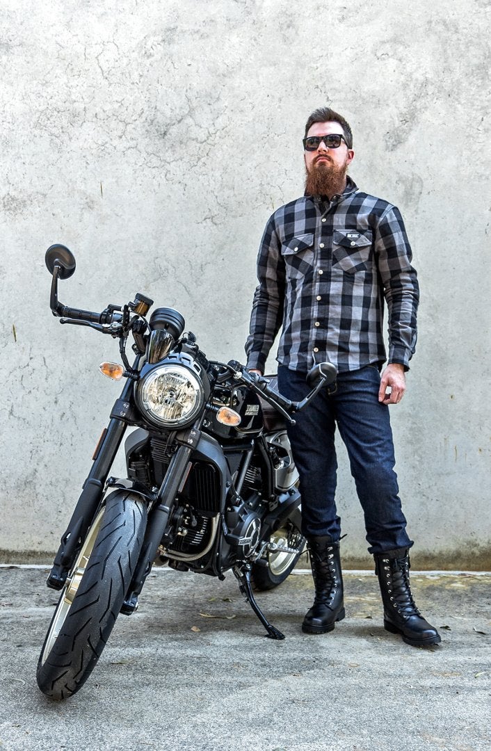 Merlin Axe Camicia da moto nero/grigio 5XL Figura 2