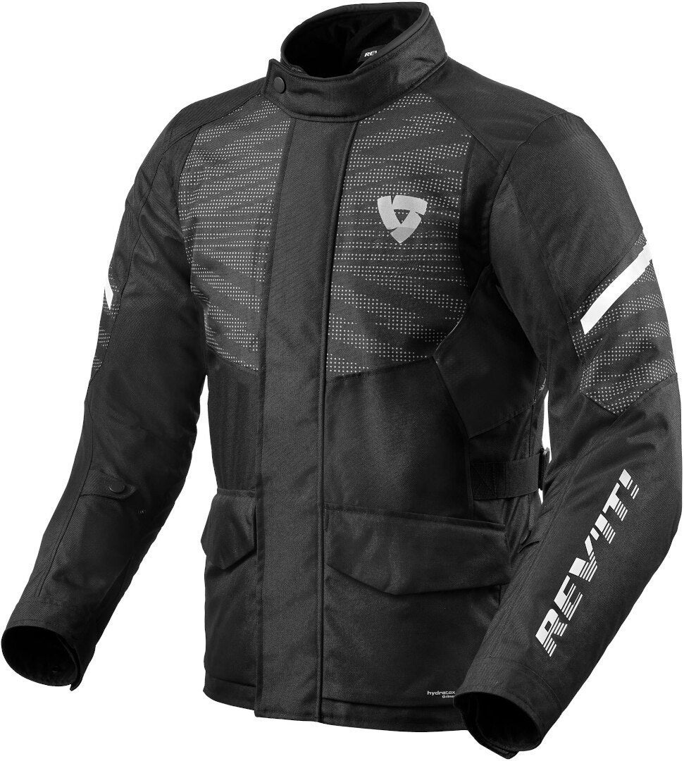 Revit Duke H2O Motorcycle Textile Jacket black XL Figure 1