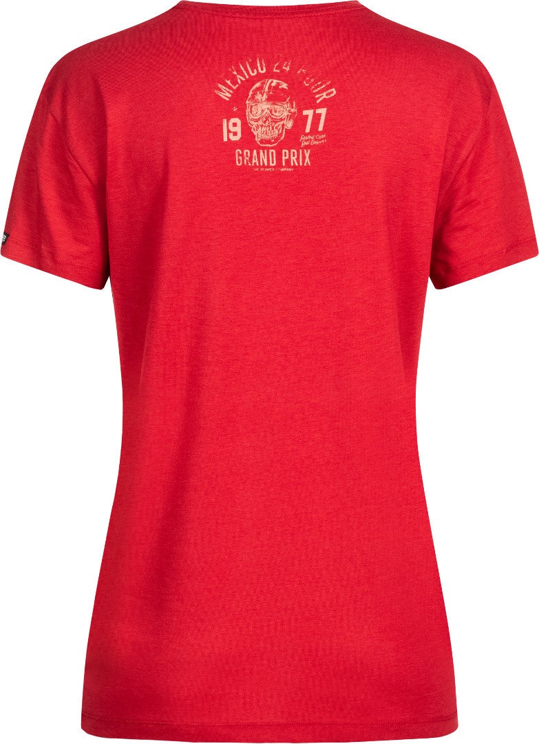 Rokker Mexico Loose Camiseta feminina vermelho L Figura 2