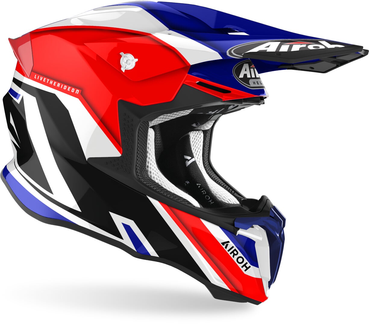 Airoh Twist 2.0 Shaken Motocross Helmet blue M (57/58) Figure 2