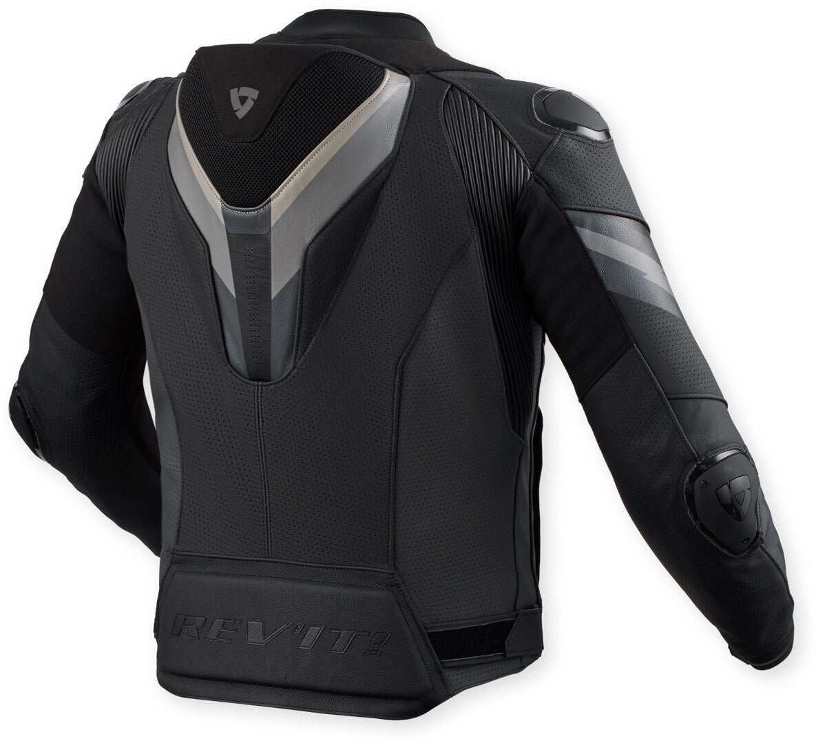 Revit Quantum 3 Pro perforierte Motorrad Lederjacke schwarz/anthrazit 56 Abbildung 2