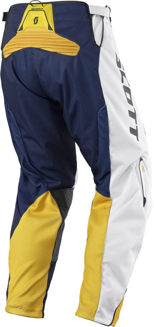 Scott 450 Podium Motocross Pants 2017 blue/yellow 32 Figure 2