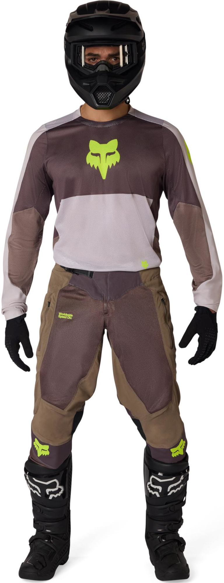 FOX Ranger Air Off-Road Motocross Jersey brown/beige M Figure 5