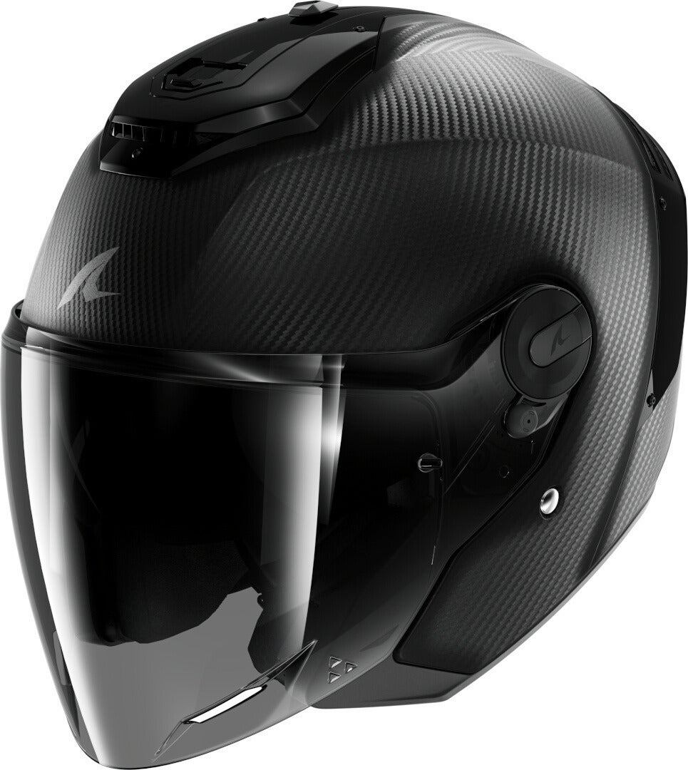Shark RS Jet Full Carbon Cască cu reacție Black matt M (57/58) Figura 1