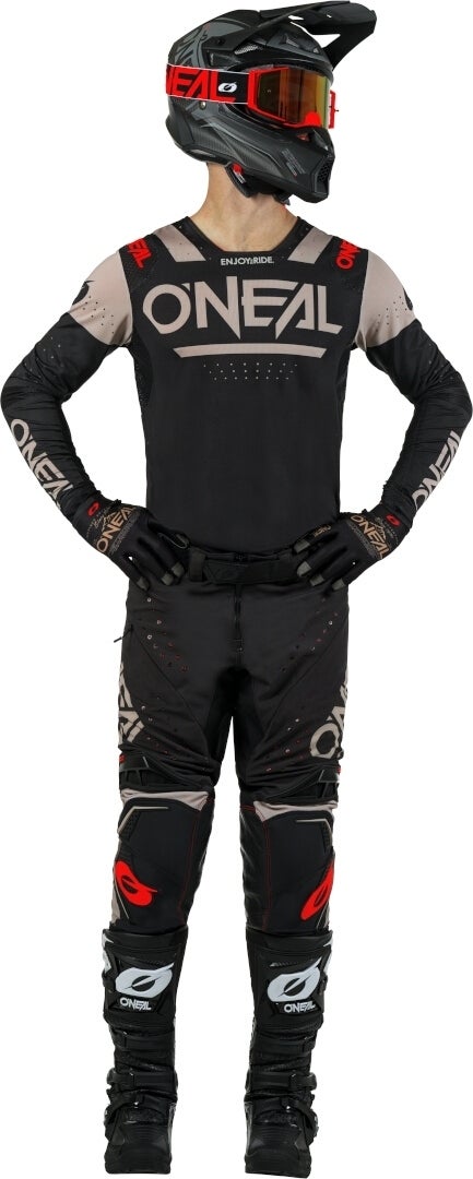 Oneal Prodigy Five Four Motocross bukser Sort/beige 34 Figur 3