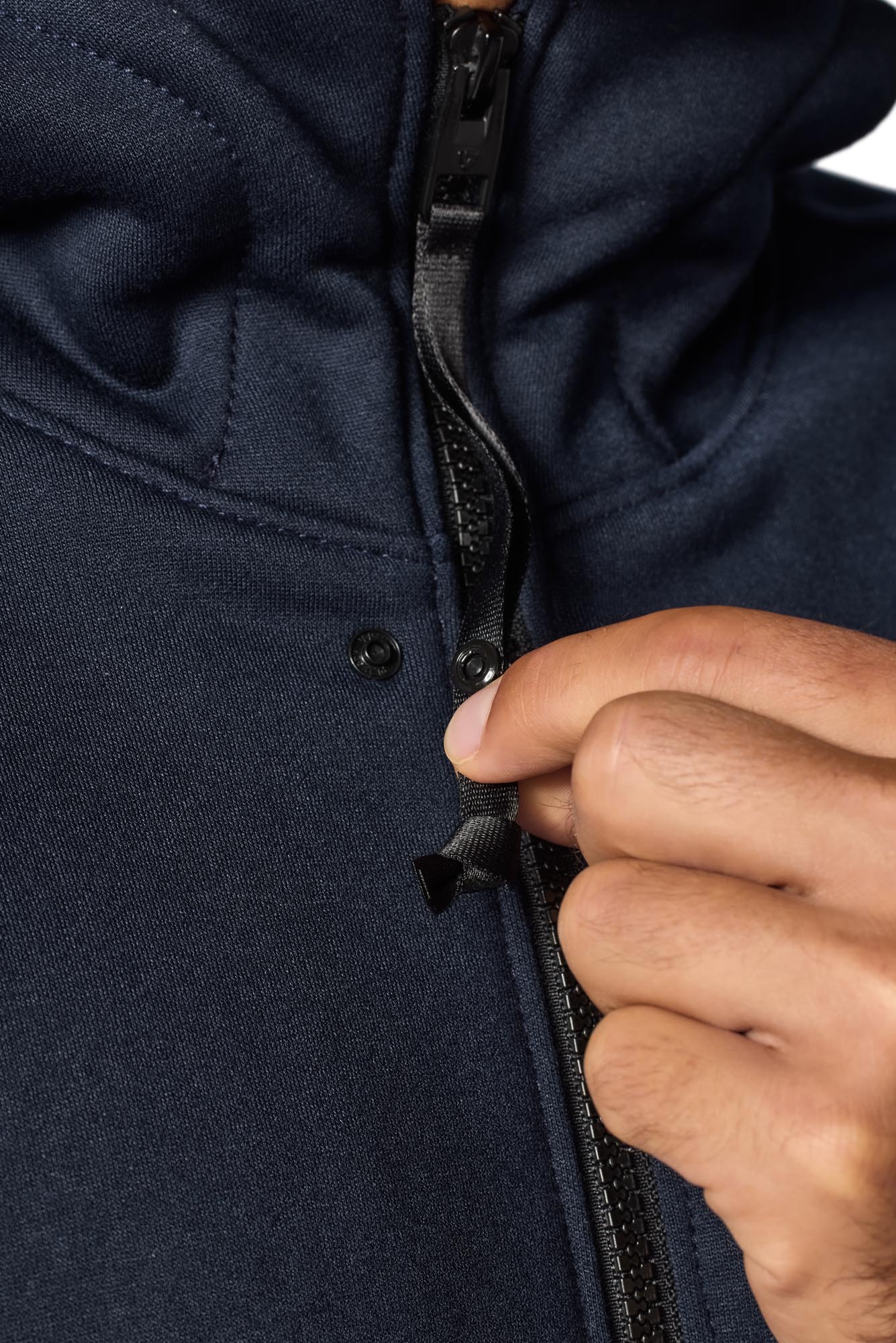 Revit Oakwood Motorcykelhoodie Mörkblå L Figur 9