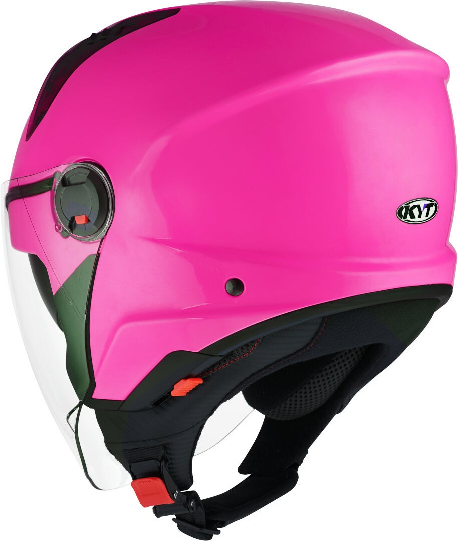KYT D-City Plain Jethelm pink M (57/58) Abbildung 3