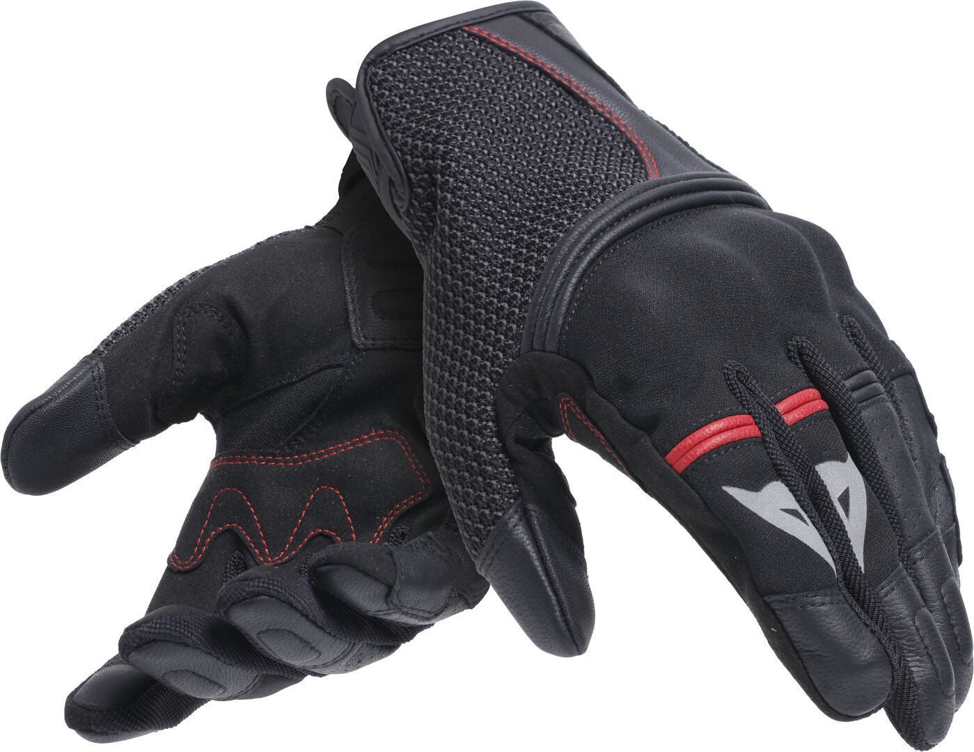 Dainese Namib Motorcykel handsker sort/rød S Figur 1