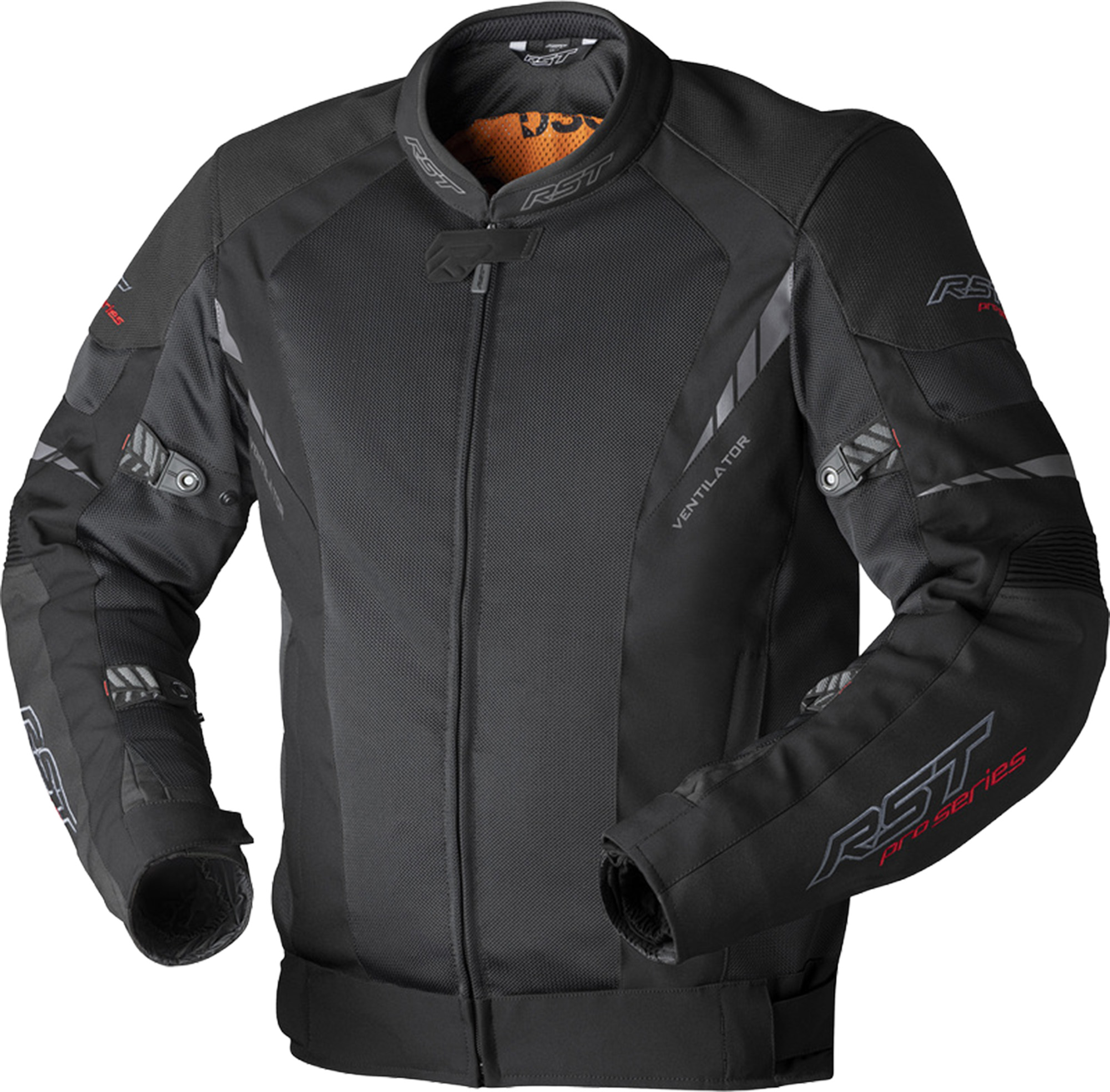 RST Pro Series Ventilator D3O Motorcycle Textile Jacket black 52 Figure 1