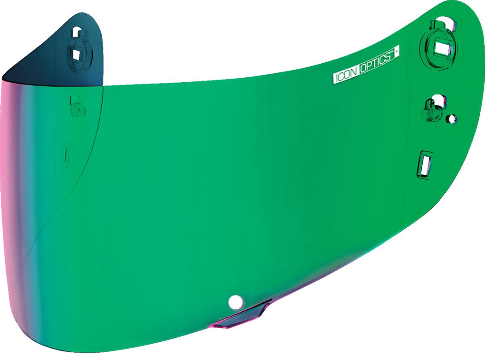 Icon Optics Visor green Figure 1