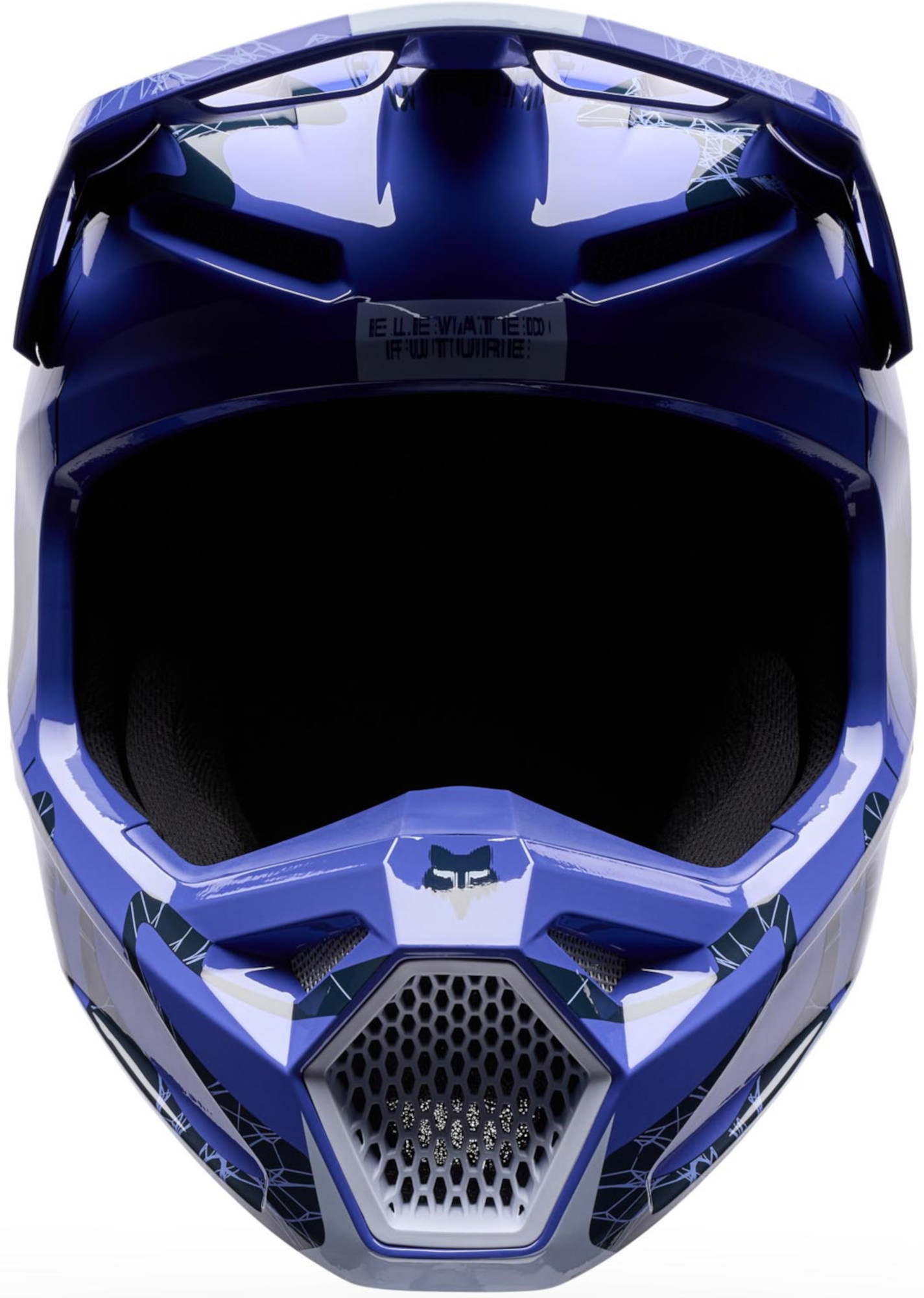 FOX V1 Diffuse Special Edition Motocross Helmet purple/black S Figure 3