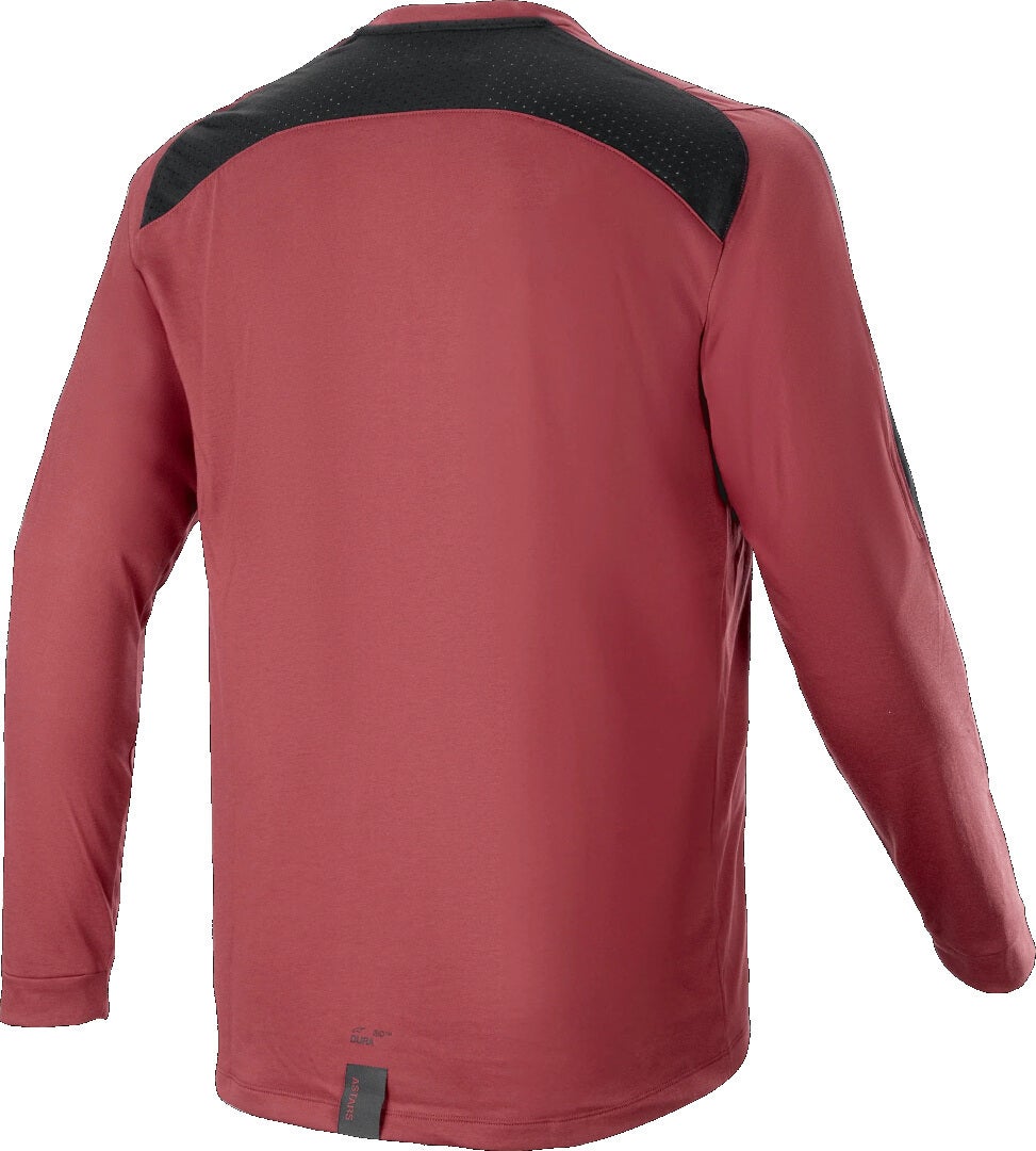 Alpinestars A-Dura Dri Astar Maglia da bicicletta a maniche lunghe Rosso Borgogna M Figura 2