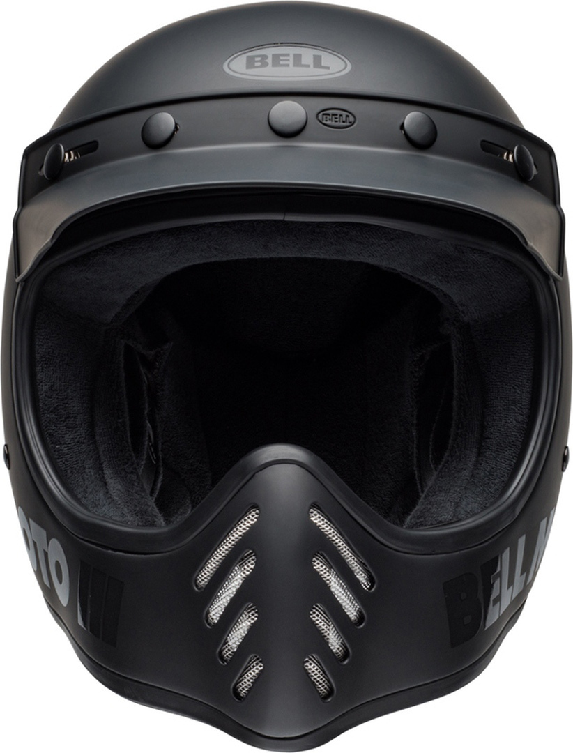 Bell Moto-3 Classic Motocross hjälm Black Matt Förlust (59/60) Figur 4