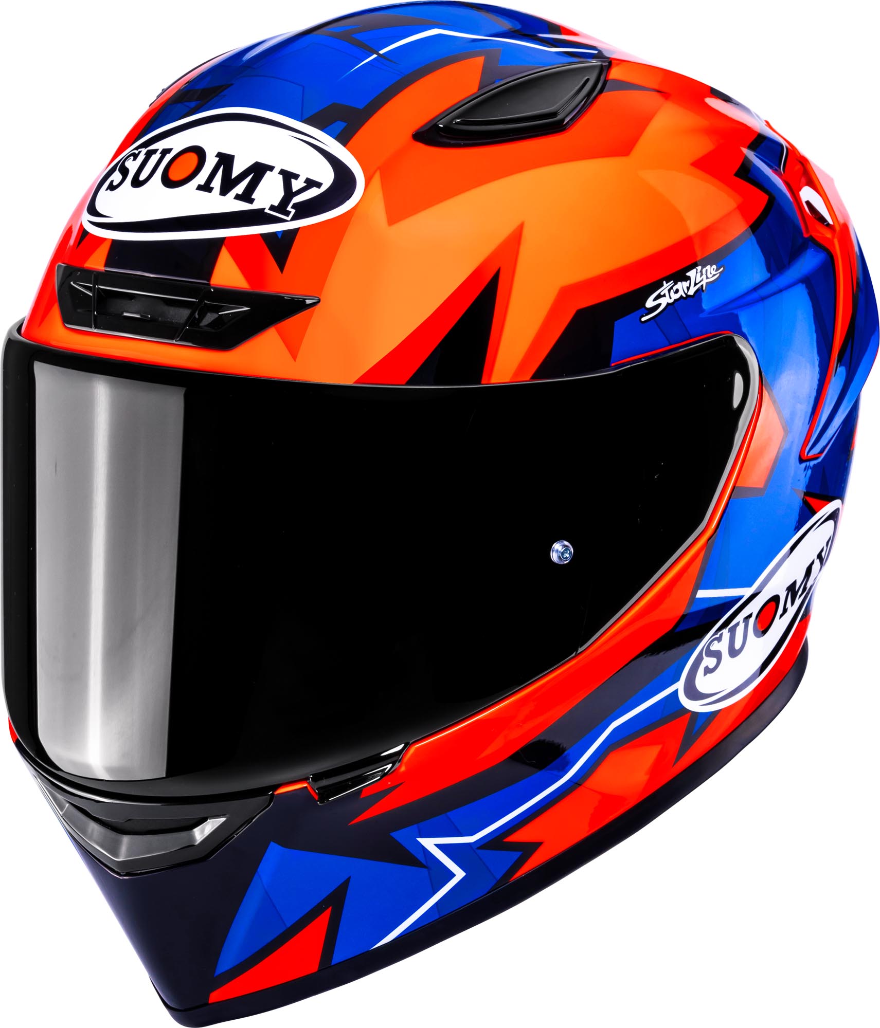 Suomy Track-1 Firestorm Helmet red/blue S (55/56) Figure 1