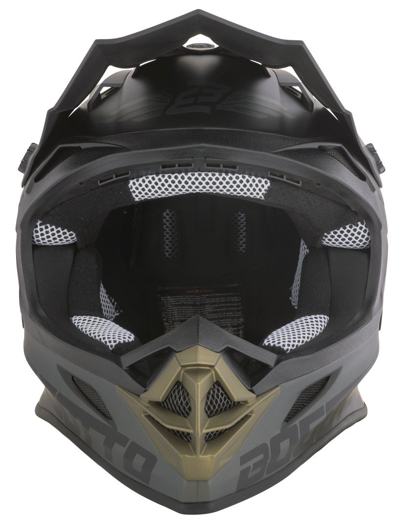 Bogotto V328 Camo Glasfiber Motocross Hjelm sort/grøn 2XL Figur 5